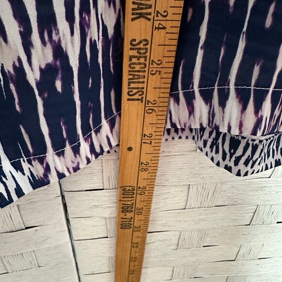 A.N.A. Women’s bohemian blouse flutter sleeve tassel trim bohemian plus size - Picture 8 of 10